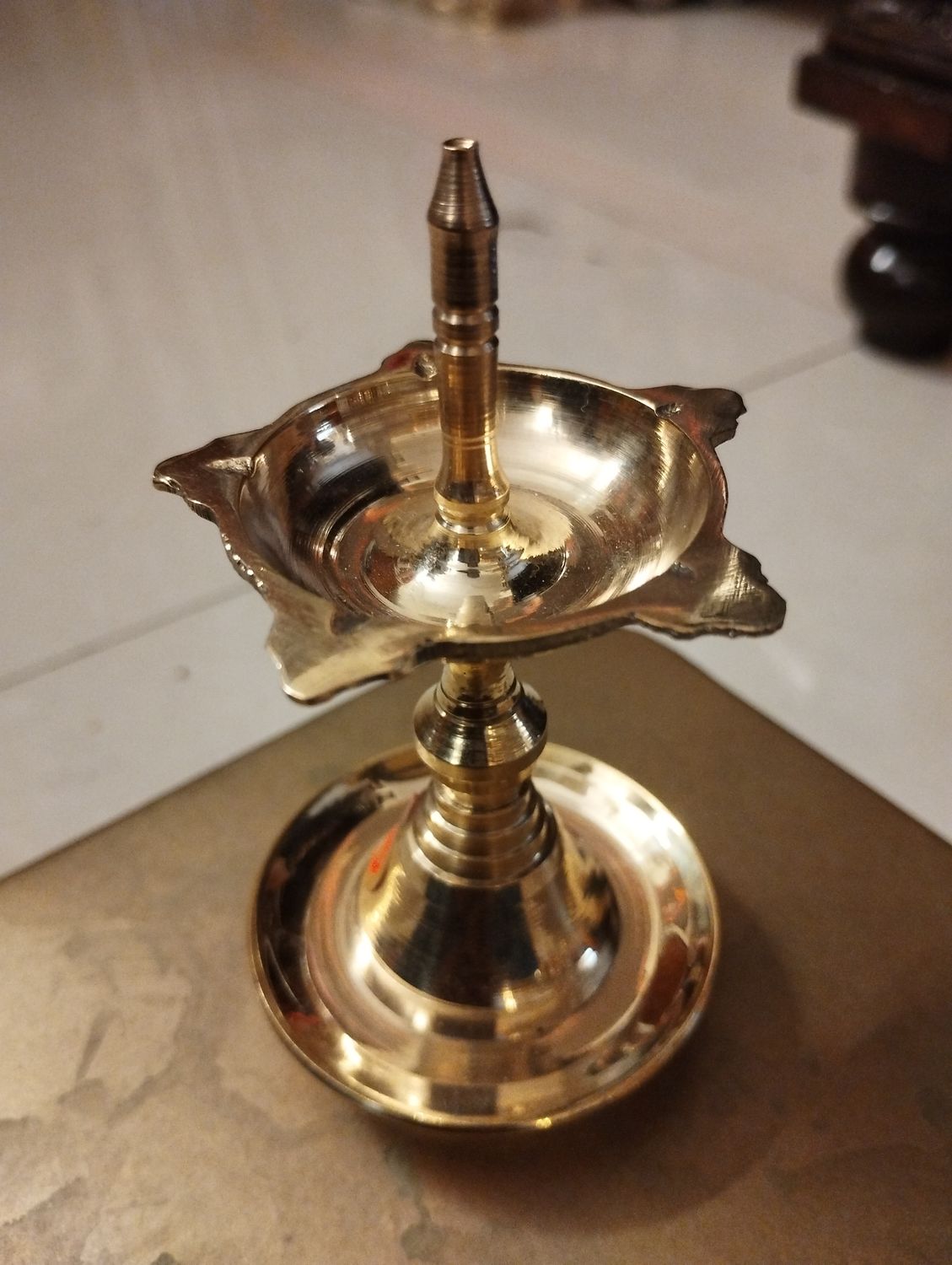 Brass fancy diya