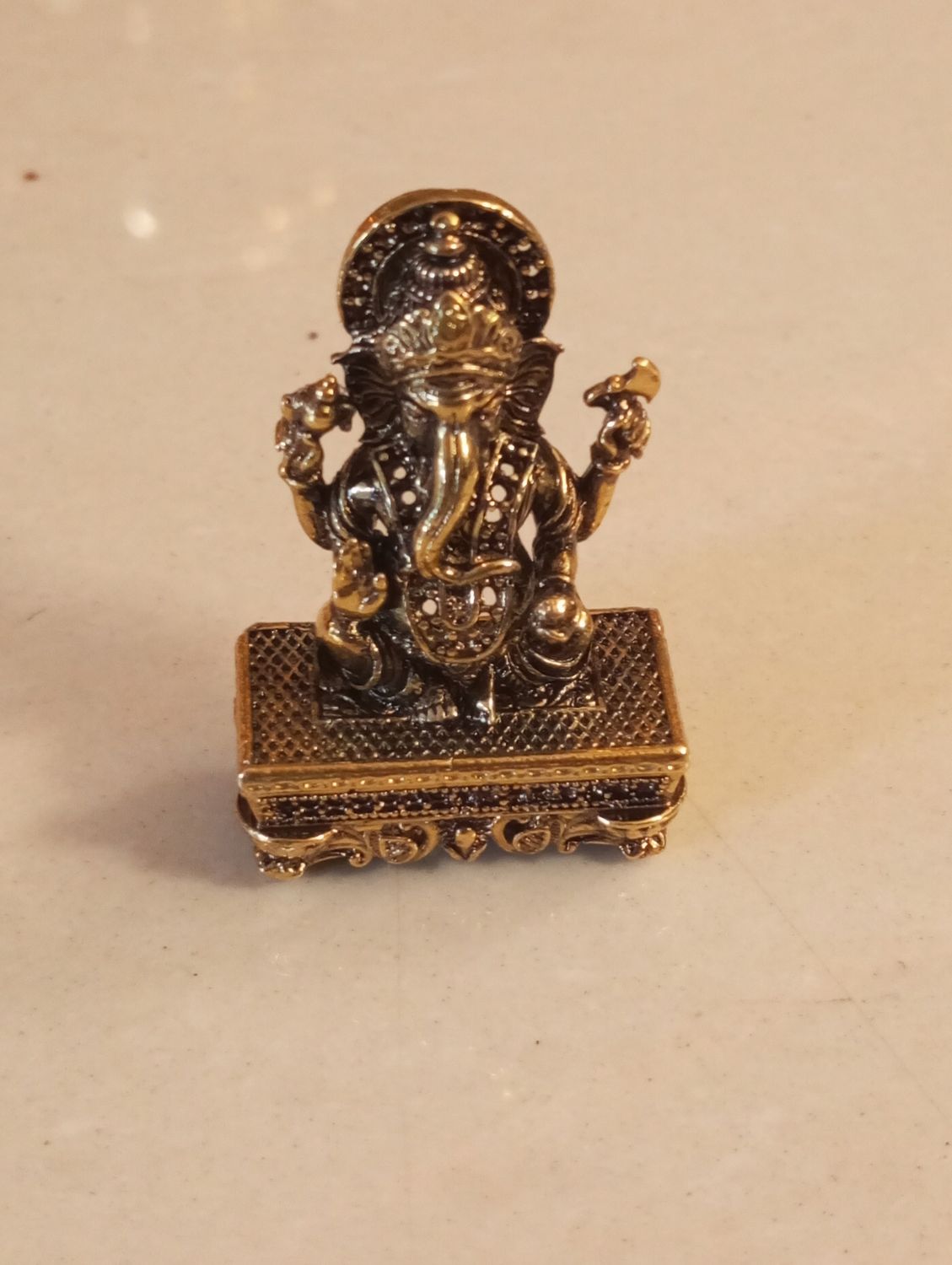 Brass Ganesha (light weight)-2