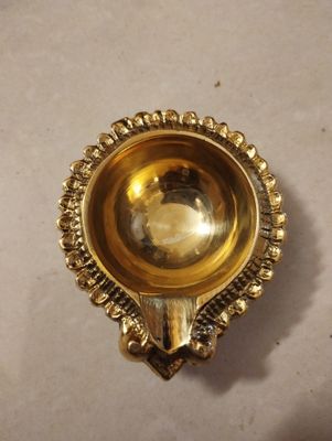 Brass kubera diya-1