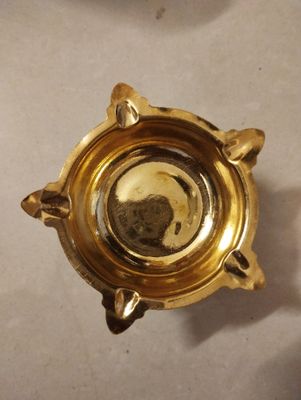 Brass 5 bathi diya( lightweight)