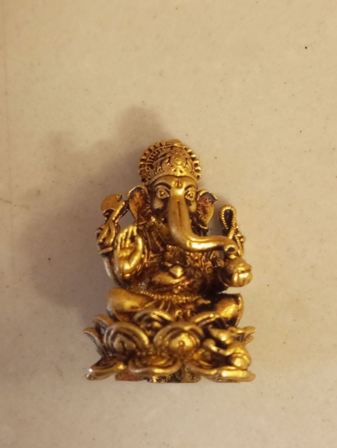 Brass Ganesha (light weight)-3