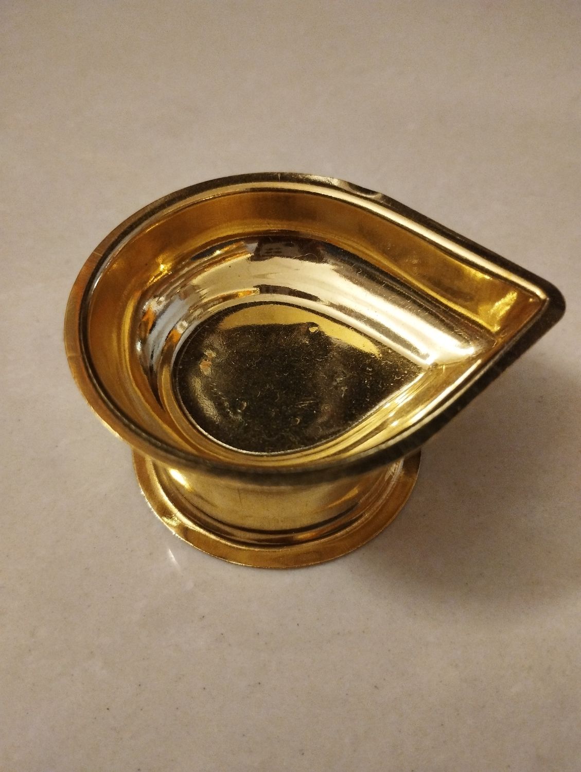 Brass diya (lightweight)