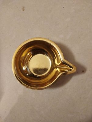 Brass small diya (lightweight)