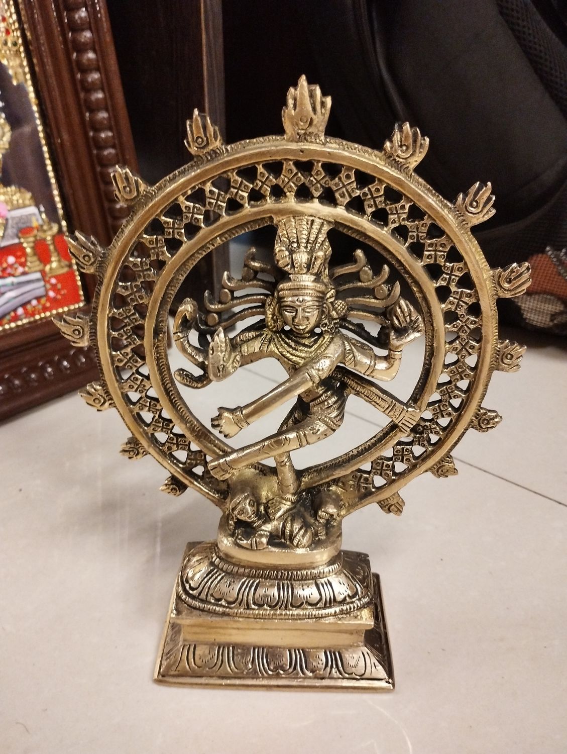 Brass Natrajar small