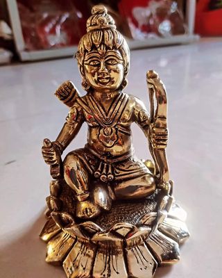 Brass Ramar idol