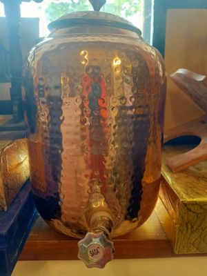 Copper matka tank