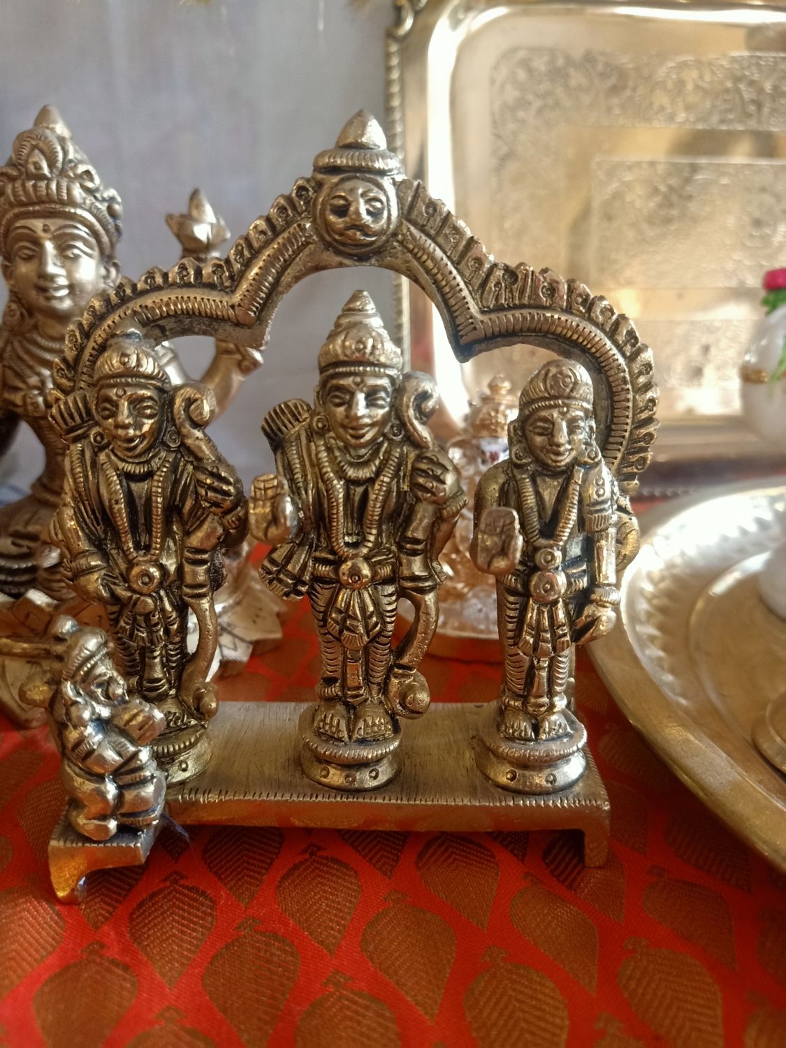 Brass kodandaramar idol