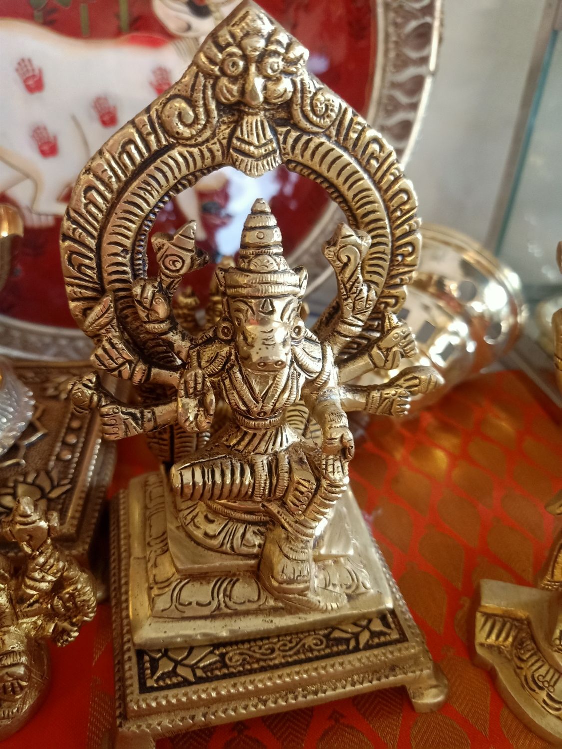 Brass varahidevi (b)