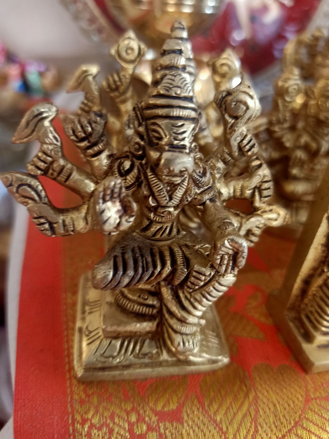 Brass varahidevi idol(m)