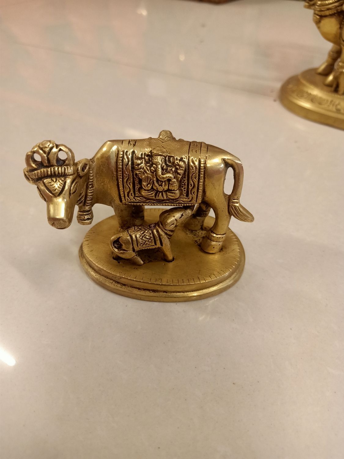 Brass kamadenu