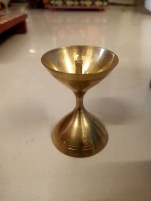 Brass nandhi deepa