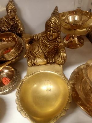 Brass kubera diya