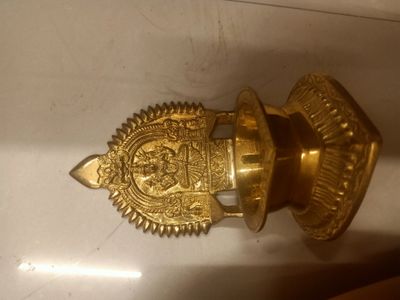 Brass kamakshi diya