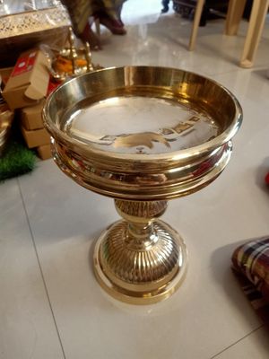 Brass Hurley with stand