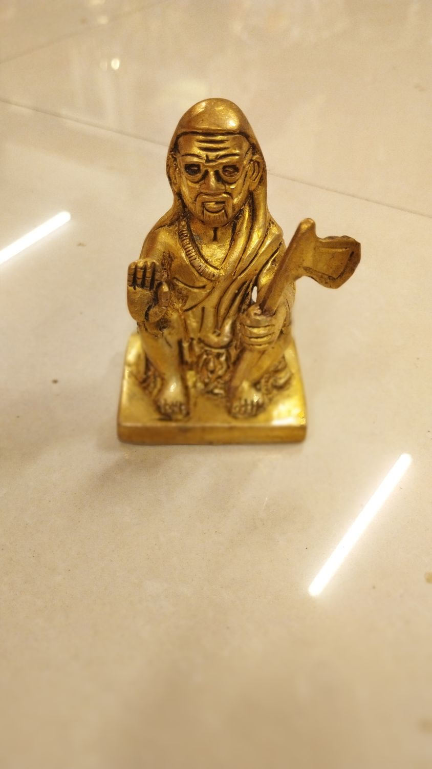 Brass Maha periyavar idol