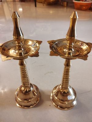 Brass kerla diya (M)