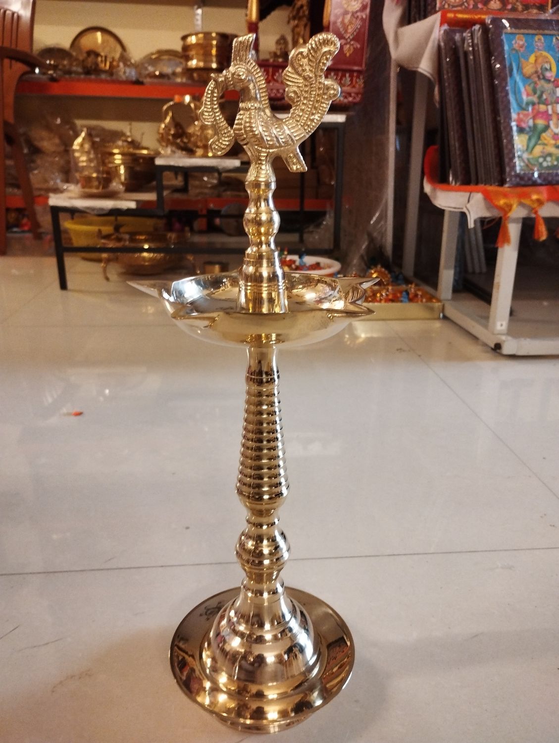 Brass lamp (size-4)
