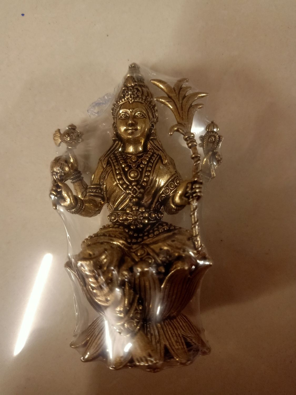 Brass kamakshiamma idol (LT)