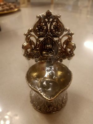 Brass Lakshmi  Diya (LT)