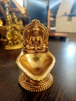 Brass lakshmi Diya (s)