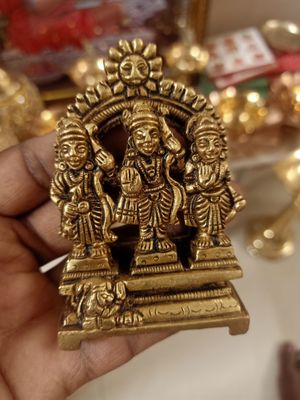Brass kodanda ramar  idol