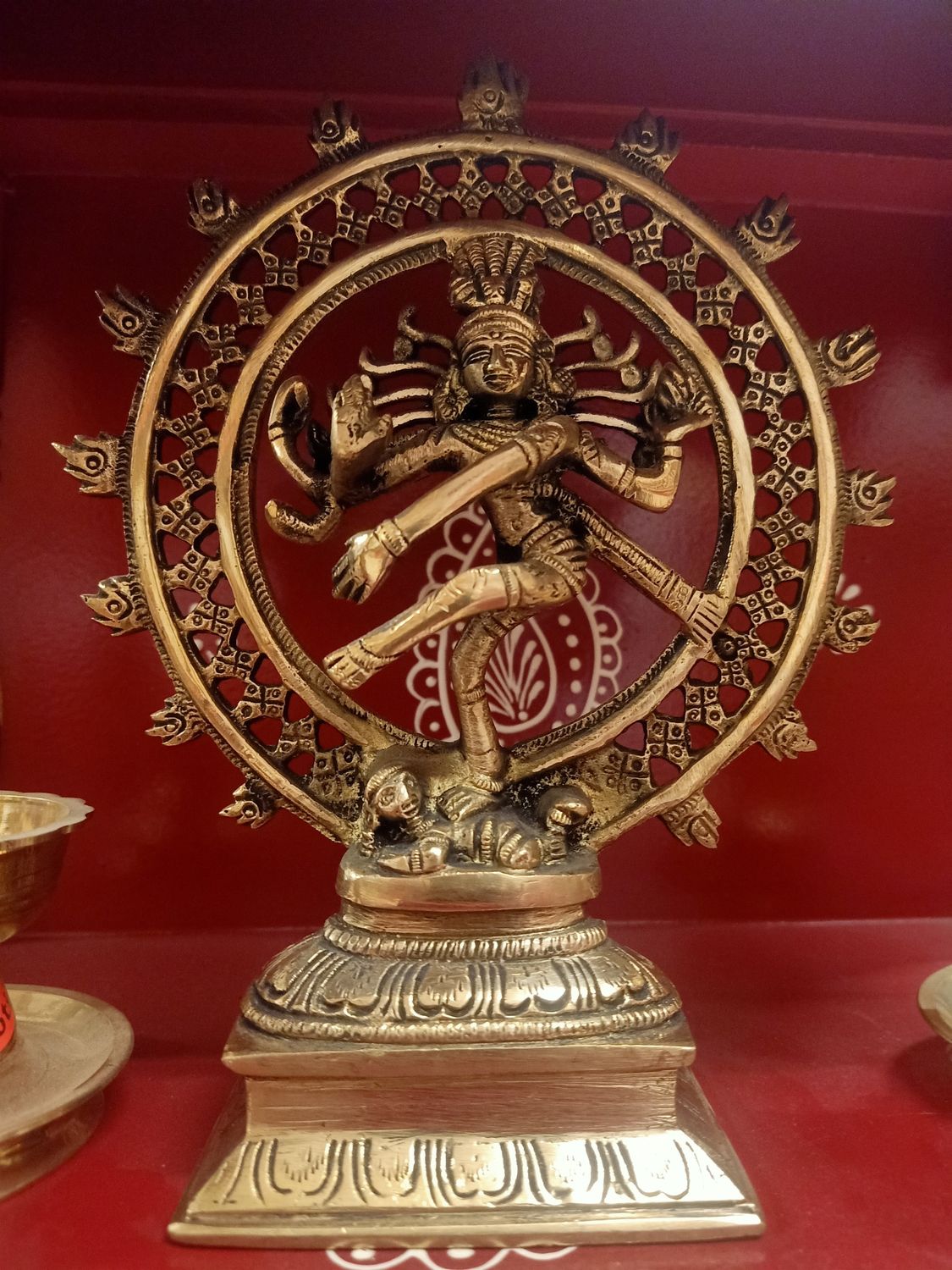 Brass nataraj 9 inch