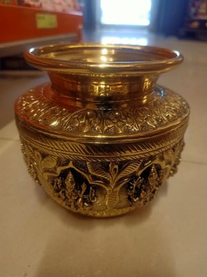 Brass ashtalakshmi cambu (LT)