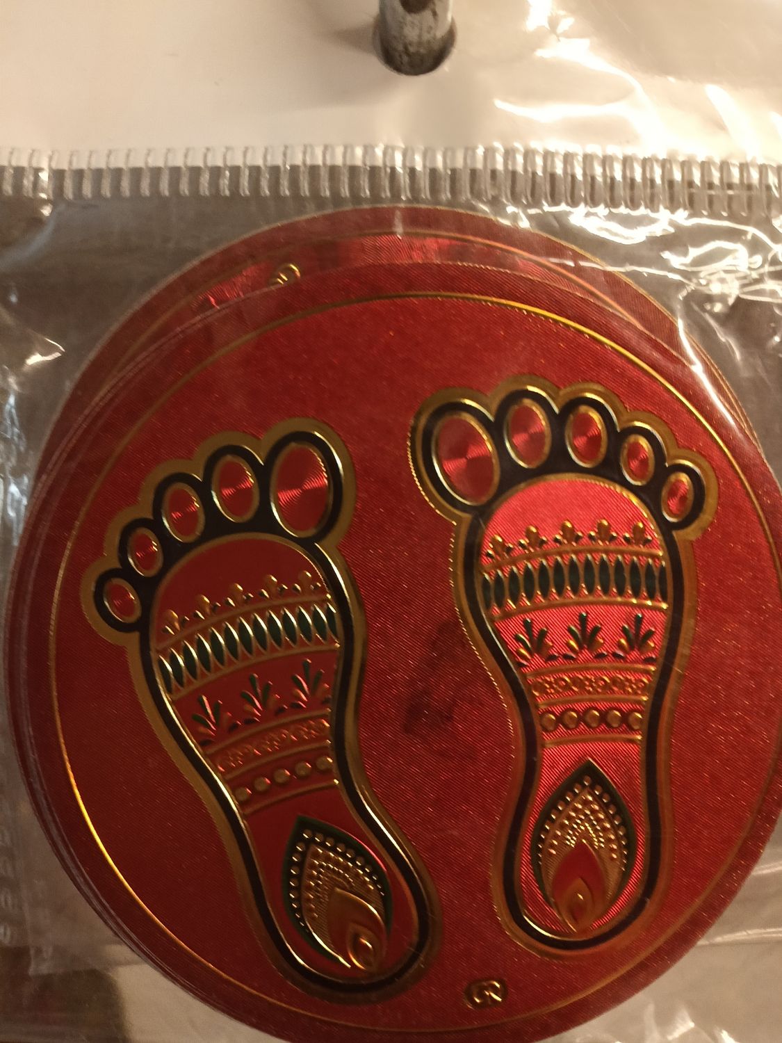 Vishnu padam stickers