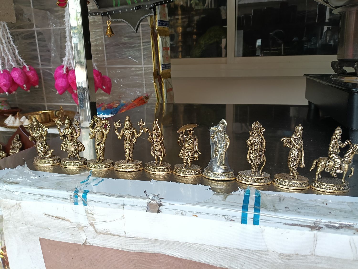 Brass Dashavatara set