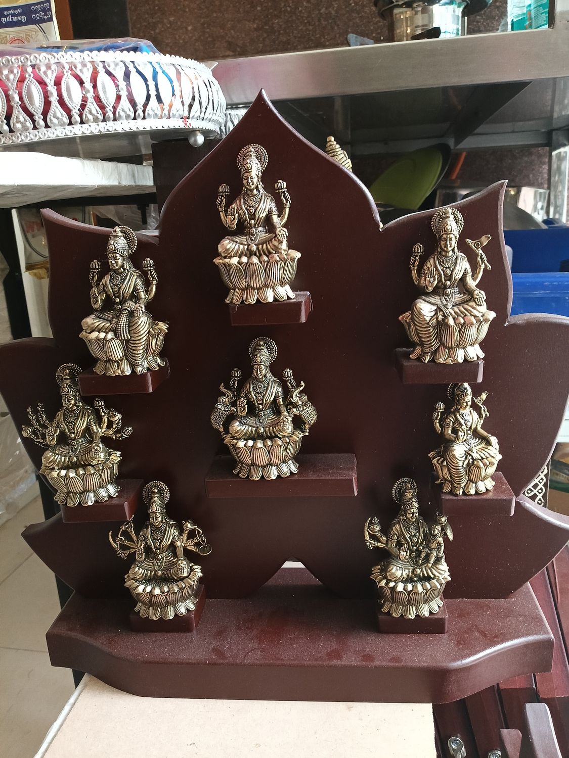Astalakshmi set with stand(LT)