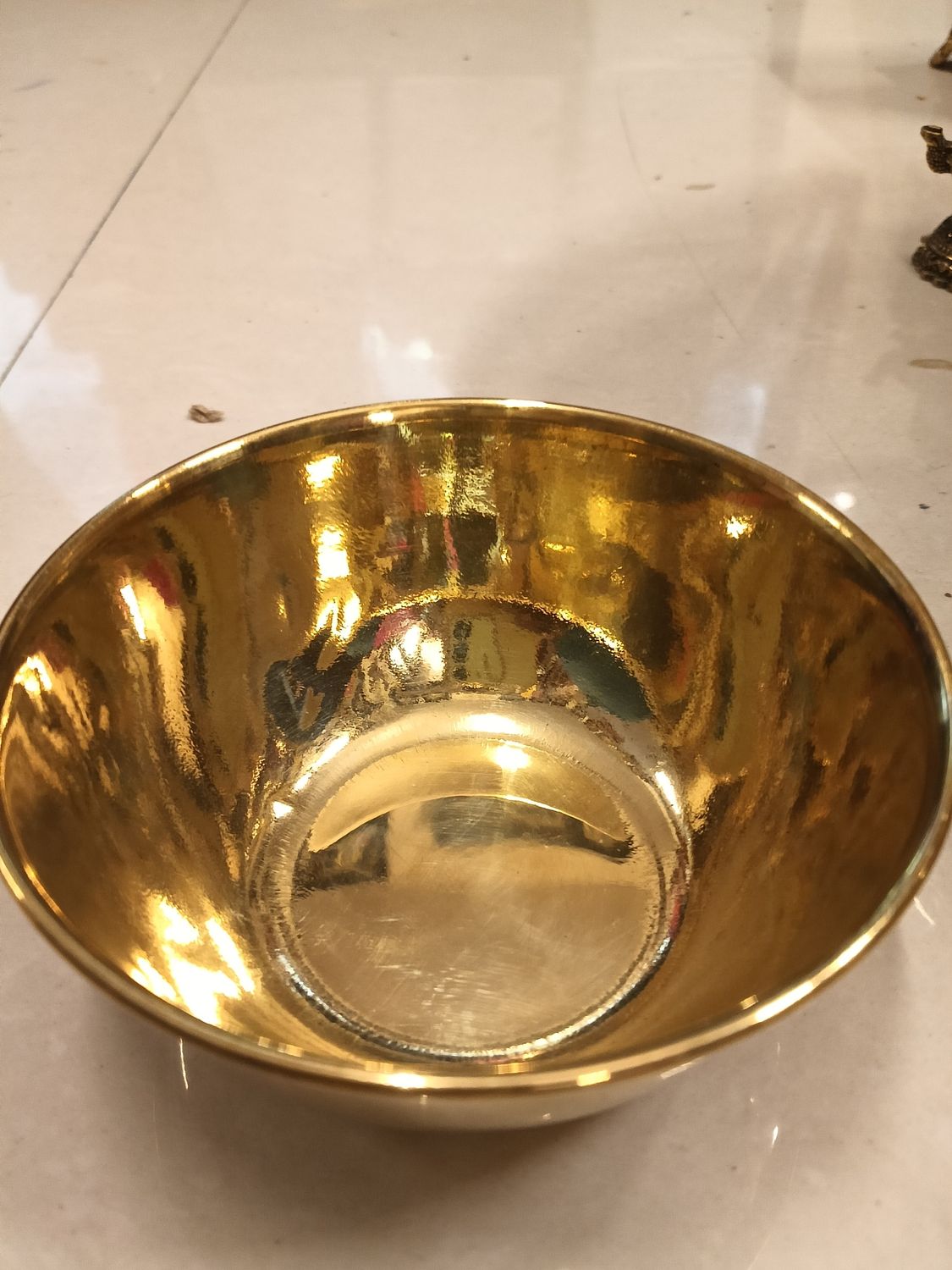 Brass bowl plan