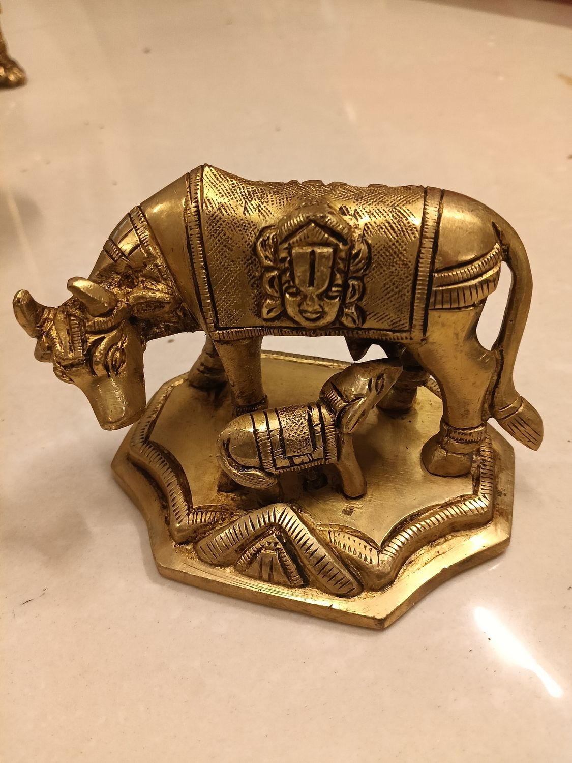 Brass kamadhenu