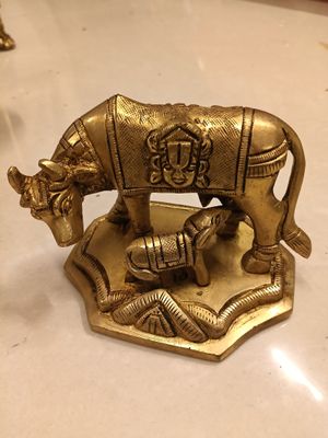 Brass kamadhenu