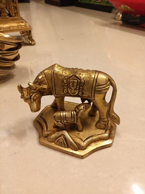 Brass kamadhenu