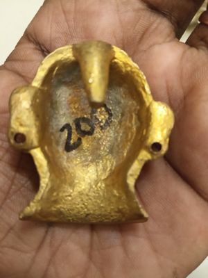 Miniature Brass face