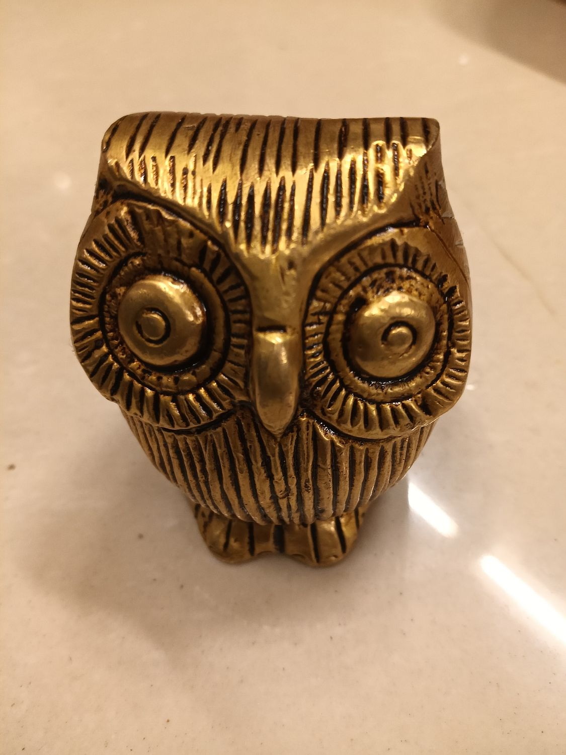 Brass owl