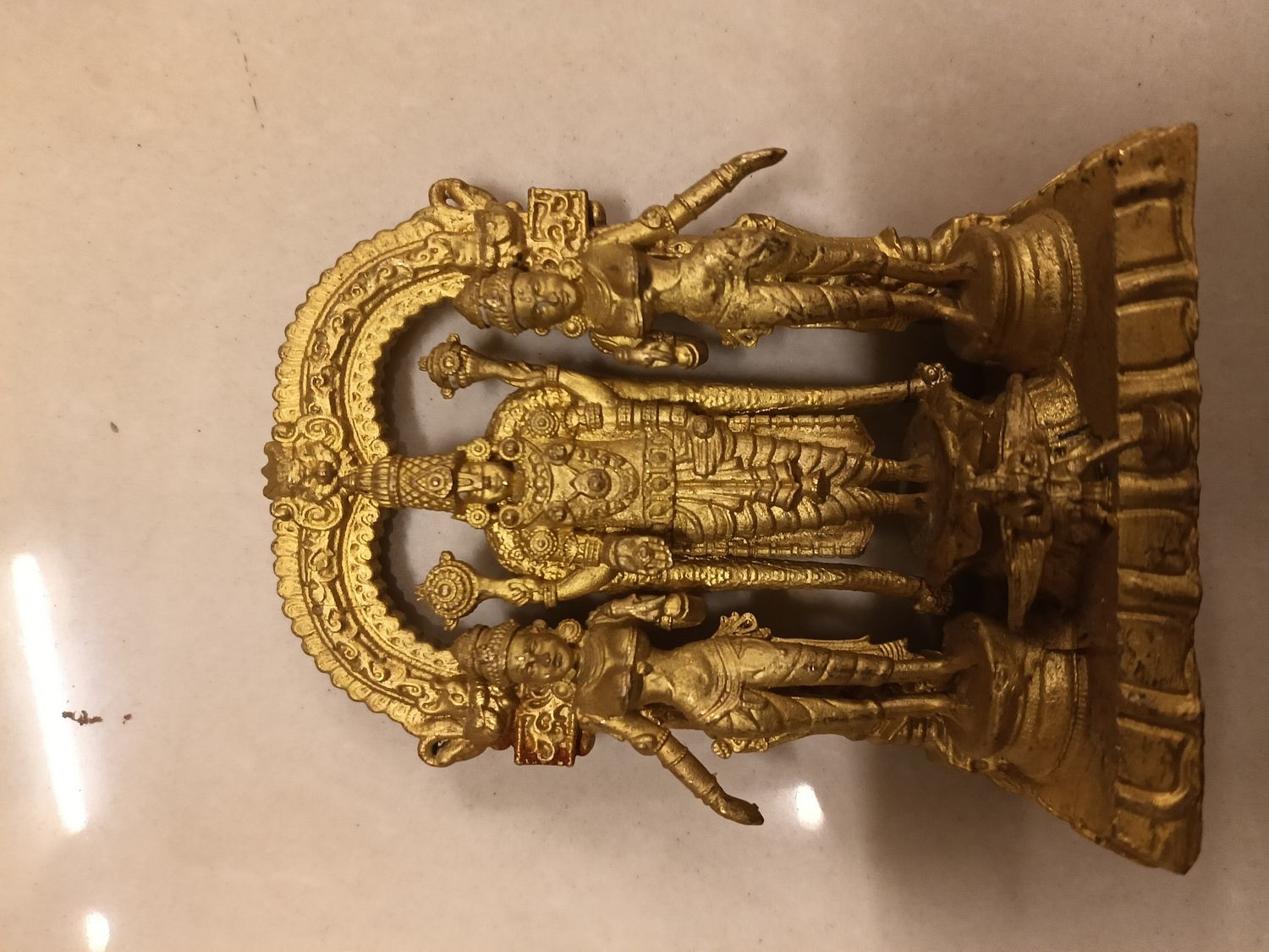 Balaji with sridevi bhudevi idol