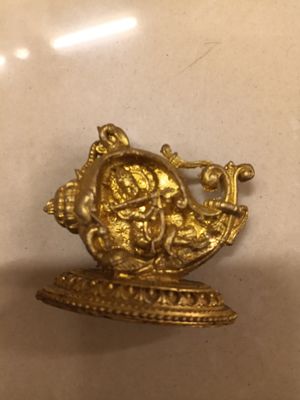 Brass sanku krishna