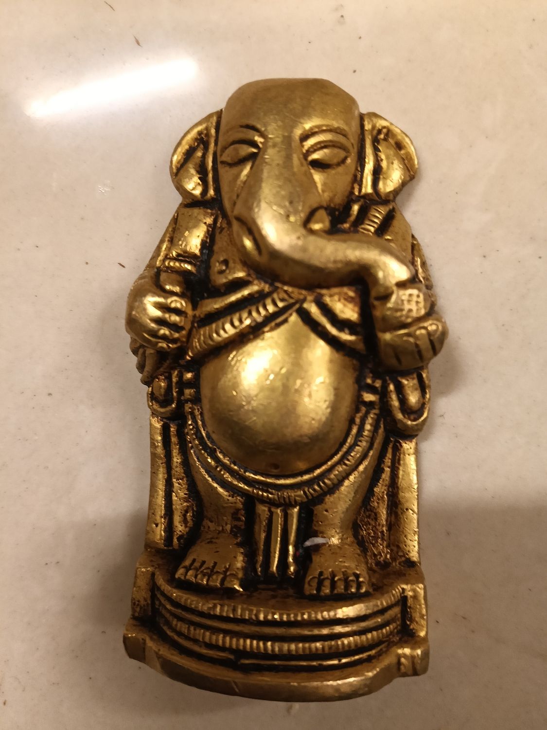 Brass  standing ganesh