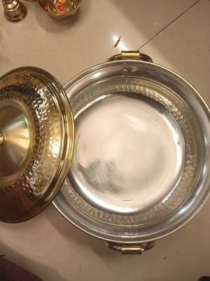 Brass cooking handi