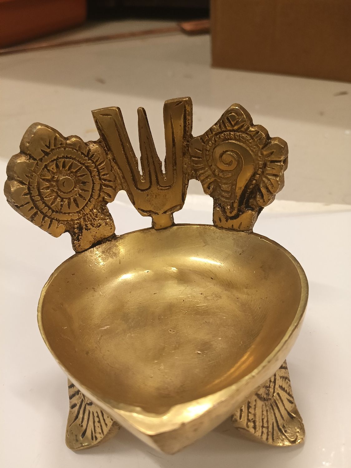 Brass nama sanku chakram