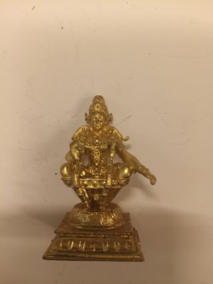 Brass ayapappa swamy