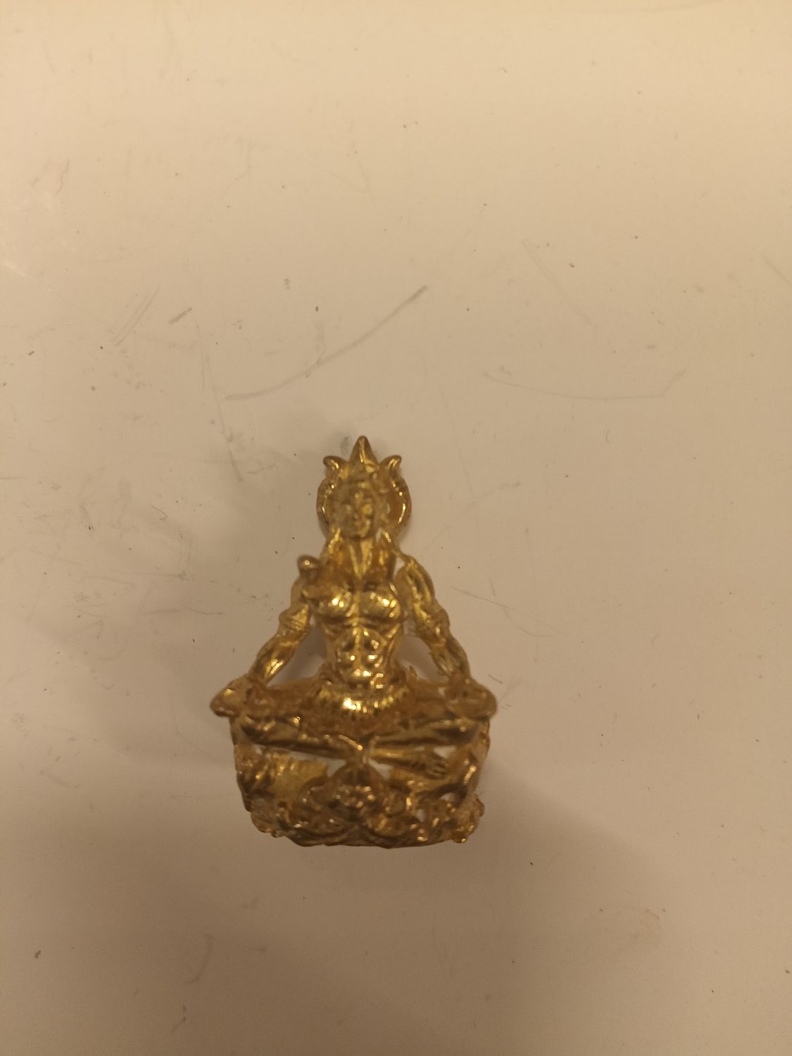 Brass shiva idol