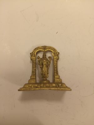 Miniature Brass balaji idol