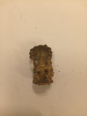 Brass lakshmi narashima idol