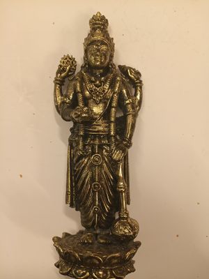 Brass Guruvayoor krishna idol