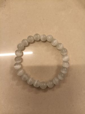 Selenite bracelet