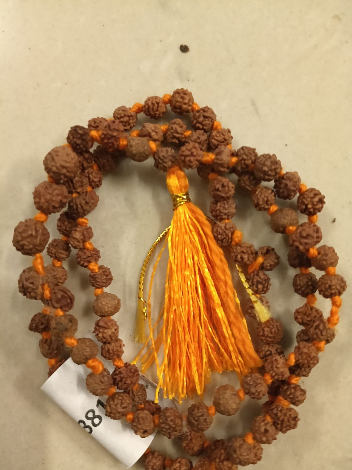 Rudraksha mala (4mm)