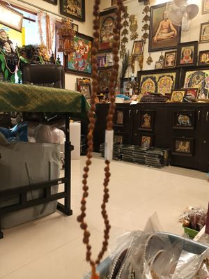 Rudraksha mala (4mm)