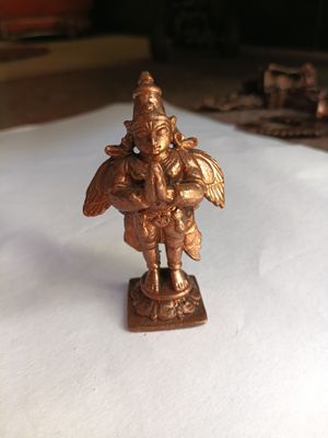 Copper garudar idol